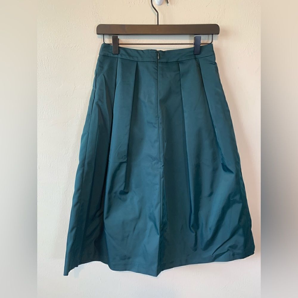 Autograph emerald green skirt size 6uk - Picture 2 of 7